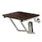 Kingston Brass 18 L, Phenolic;Stainless Steel, Dark Mahogany Wood Grain/Stainless Steel KBSS1816MW - alternate 1